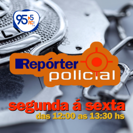 Repórter Policial apresentação Zé da Cuia